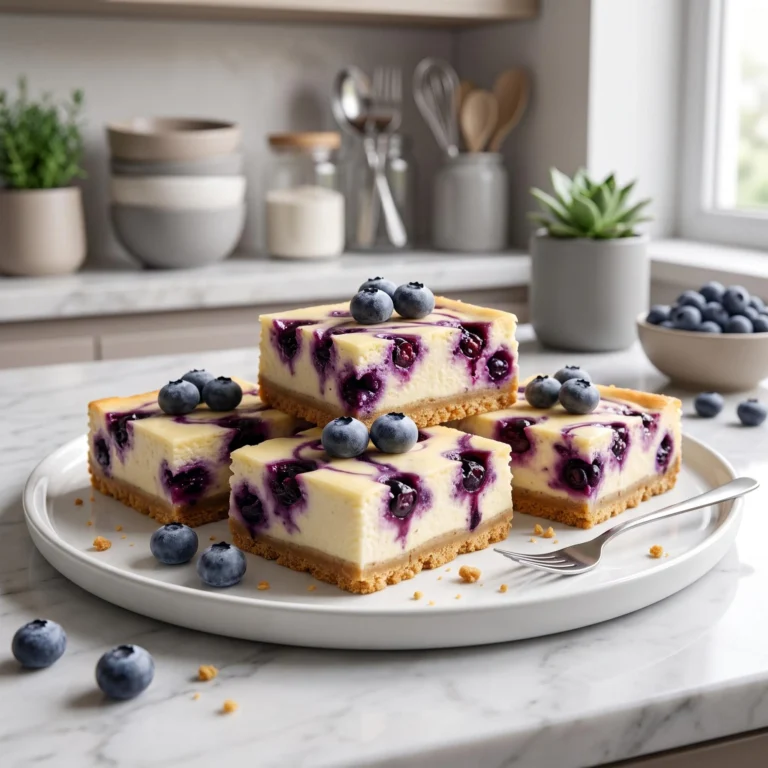 Blueberry Desserts Cheesecake Bar Recipe