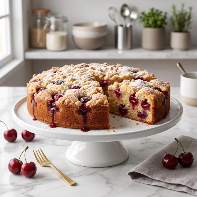Delightful Cherry Coffee Cake Recipe: Sweet, Crumbly, and Better Than the Bakery