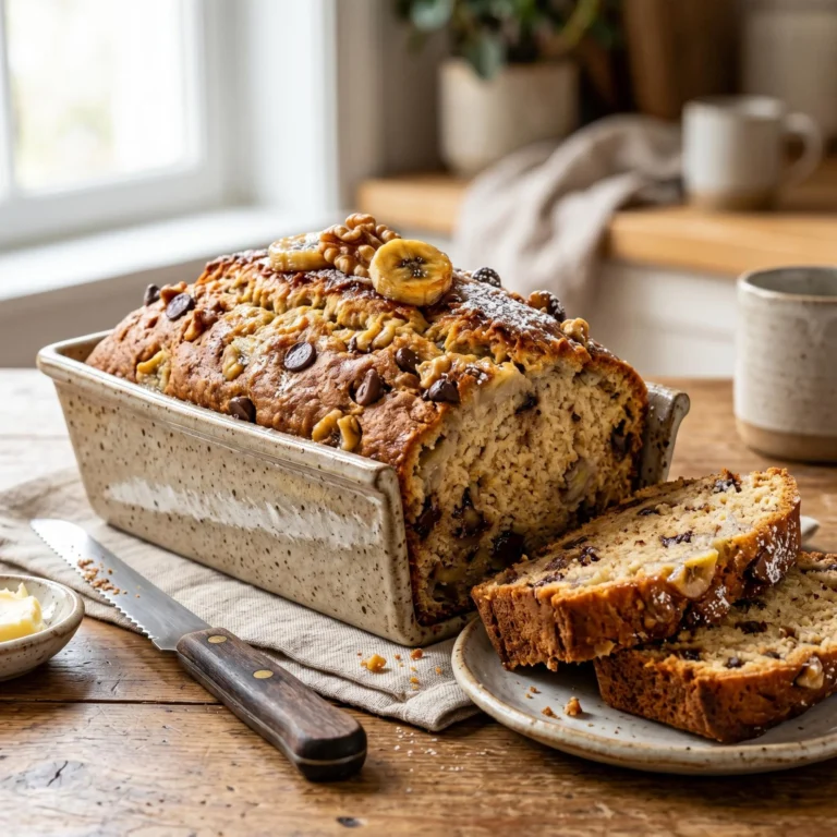 Quick and Easy One Bowl Banana Bread Recipe for Beginners
