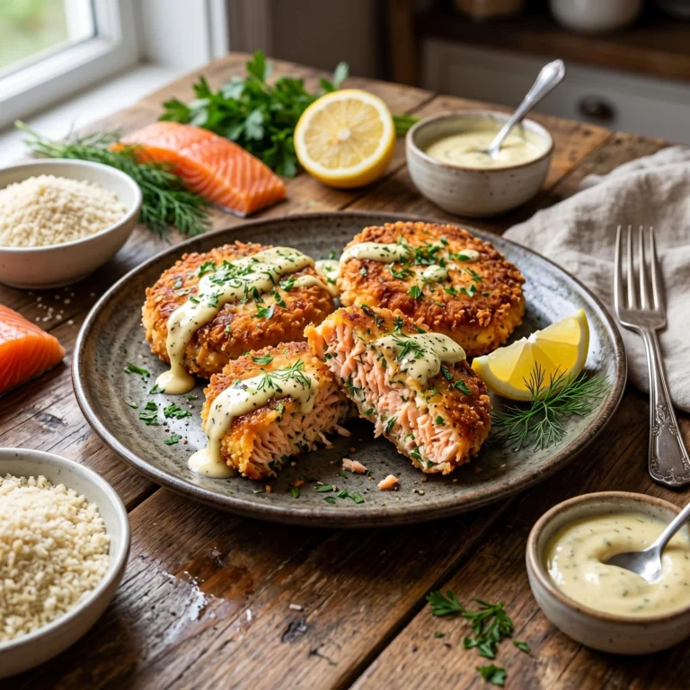 Quick and Easy Crispy Salmon Patties Recipe for Beginners