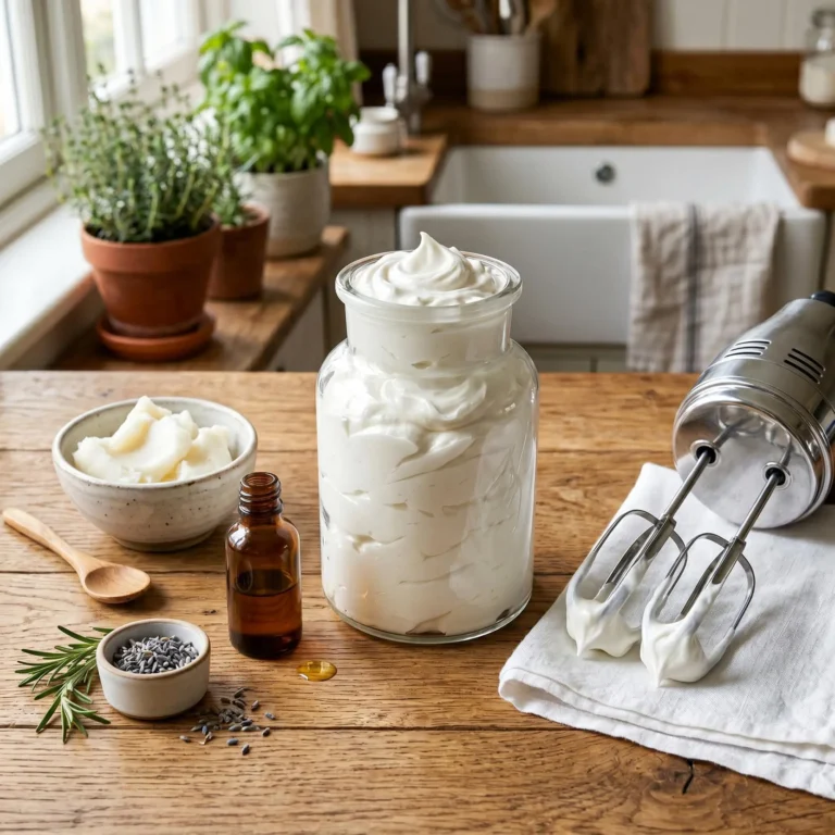 Quick and Easy Whipped Beef Tallow Lotion Recipe for Beginners