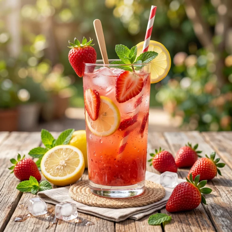 Homemade Fresh Strawberry Lemonade Recipe: Bright, Refreshing, and Better Than Store-Bought