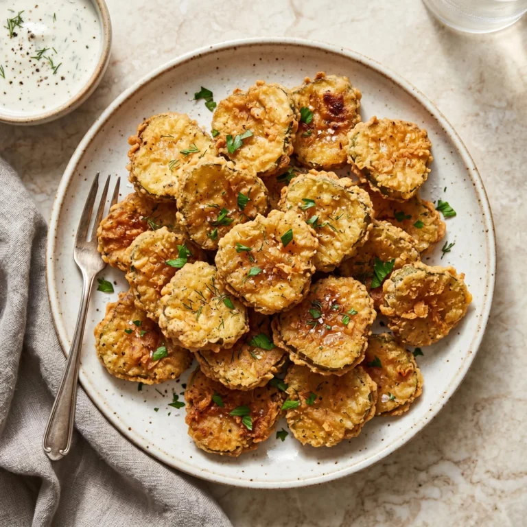 The Best Fried Pickles Recipe: Crispy, Tangy, and Perfectly Golden