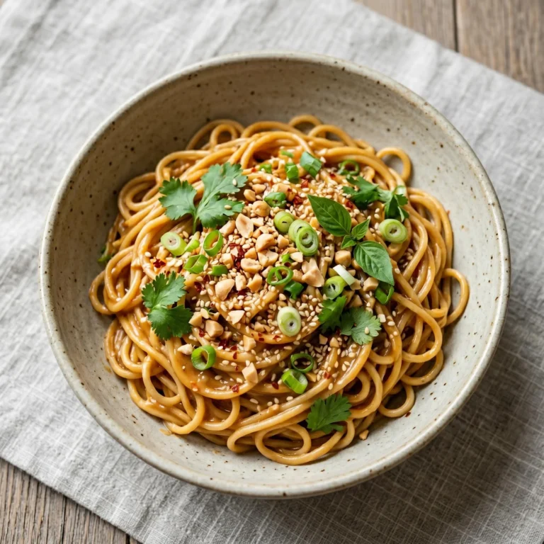 The Best Peanut Noodles Recipe: Creamy, Savory, and Ready in 15 Minutes