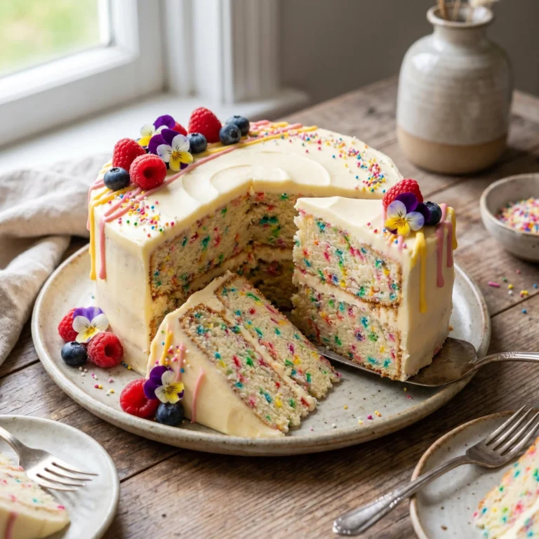 The Best Confetti Cake Recipe: Fluffy, Vibrant, and Perfectly Sweet