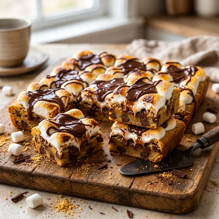 The Best S’mores Cookie Bars Recipe: Chewy, Gooey, and Campfire-Perfect