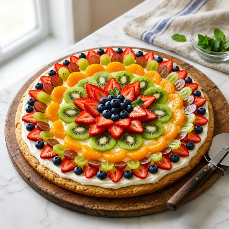 The Best Easy Fruit Pizza Recipe: Bright, Beautiful, and the Ultimate Summer Dessert