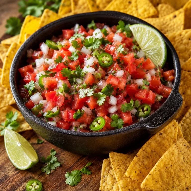 Authentic Pico de Gallo Recipe: Fresh, Zesty, and Better Than Store-Bought
