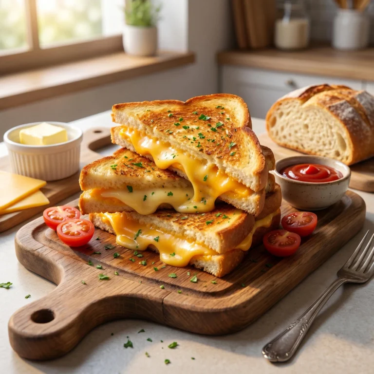 Grilled Cheese Sandwich Recipe: Gooey, Crispy, and Perfectly Melty
