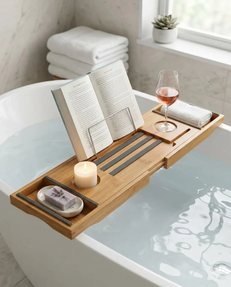 15 Bathtub Trays Ideas: Elevate Your Bathing Experience