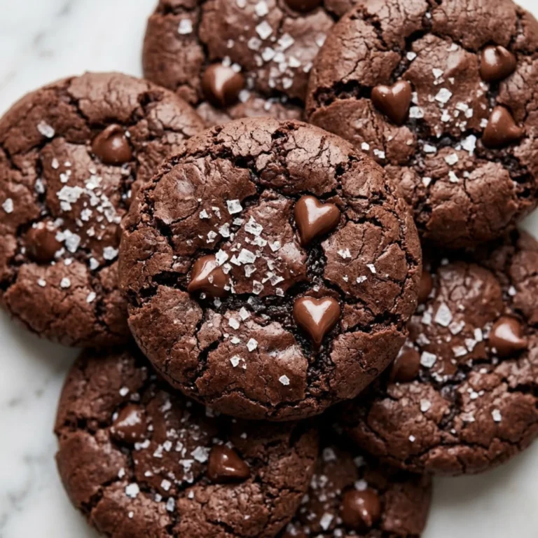 Salted Brownie Crinkle Cookie Recipe: Fudgy, Crackly, and Irresistible