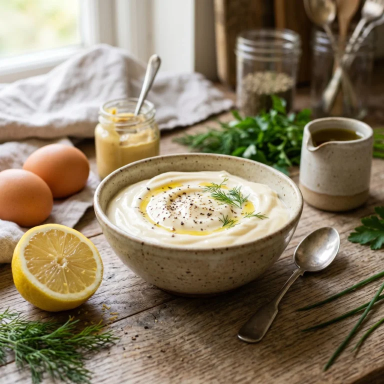 Best Homemade Mayonnaise Recipe: Rich, Creamy, and Better Than Store-Bought