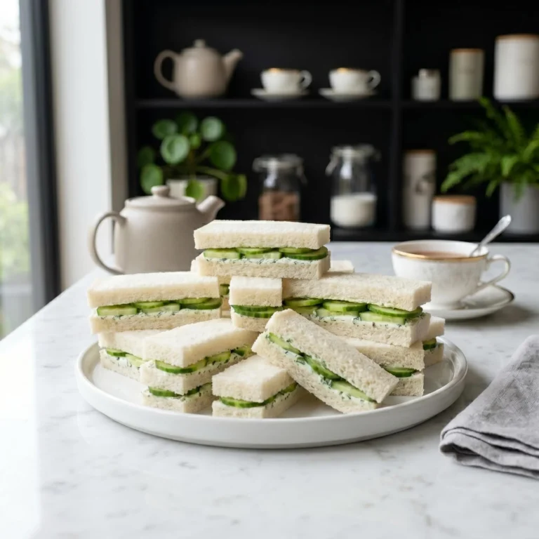 Classic Cucumber Sandwiches Recipe: Elegant, Light, and Better Than a Tea House