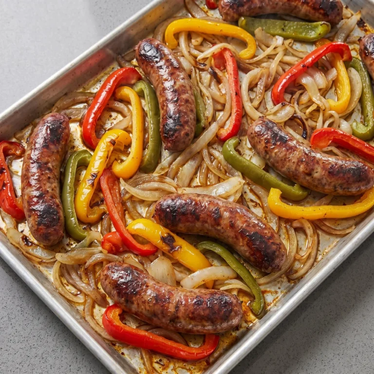 Sausage Peppers and Onions in Oven: A One-Pan Wonder