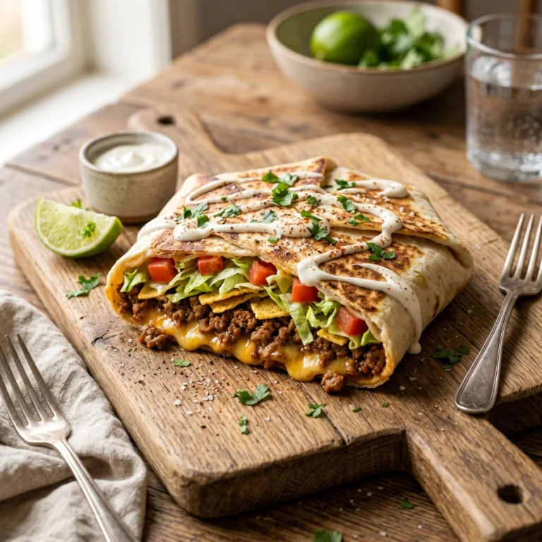 Homemade Crunch Wrap Supreme Recipe: Crispy, Cheesy, and Better Than Takeout
