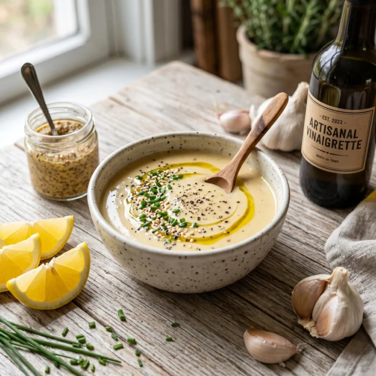 Quick and Easy Creamy Vinaigrette Dressing Recipe: Rich, Tangy, and Better Than Store-Bought