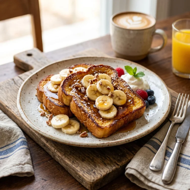 Easy Banana French Toast Recipe: Fluffy, Sweet, and Perfectly Golden