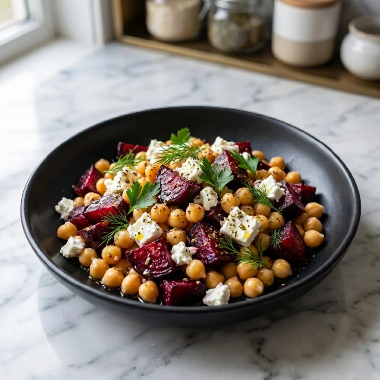 Chickpea Beet Feta Salad Recipe: Vibrant, Healthy, and Better Than the Deli