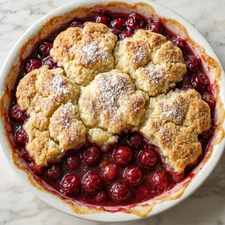 Easy Cherry Cobbler Recipe: Warm, Sweet, and Better Than Bakery Bought