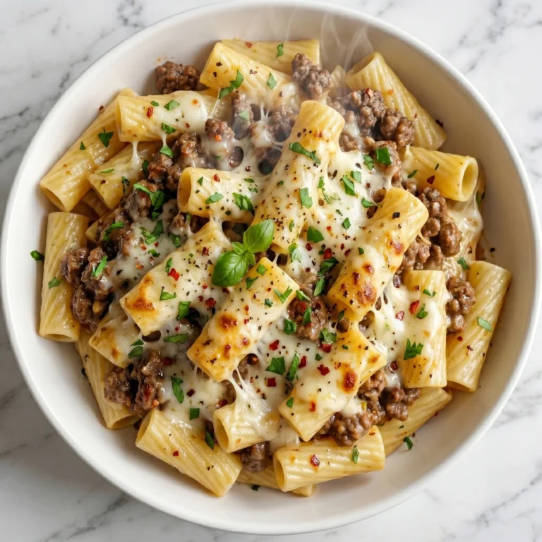 Cheesy Beef Pasta Recipe: Comforting, Meaty, and Better Than Takeout