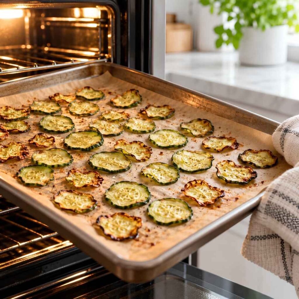 Bake Until Crisp
Place the baking sheets in the oven and bake for about 2 to 3 hours.