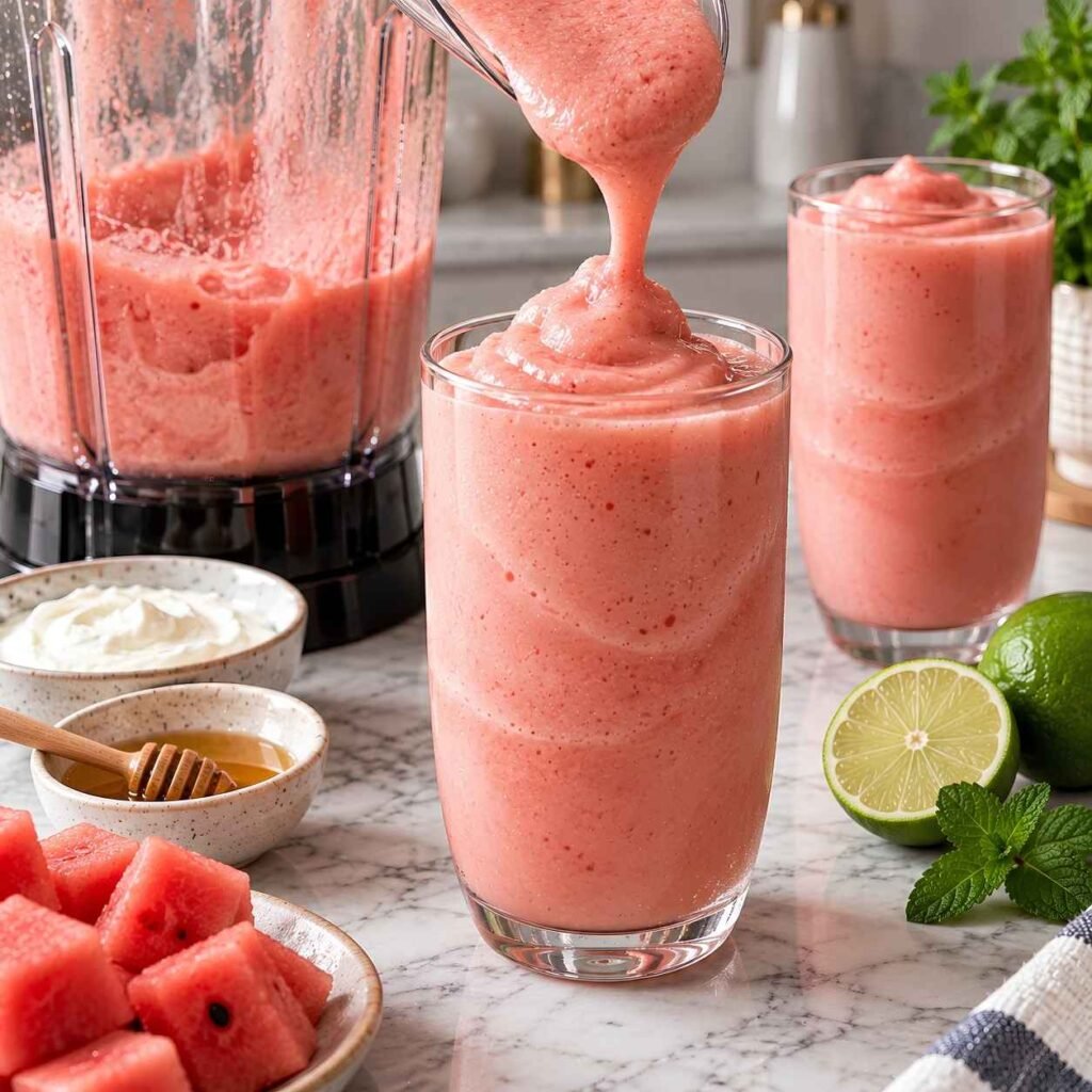 Check the Texture Blend until the smoothie looks creamy and completely smooth.