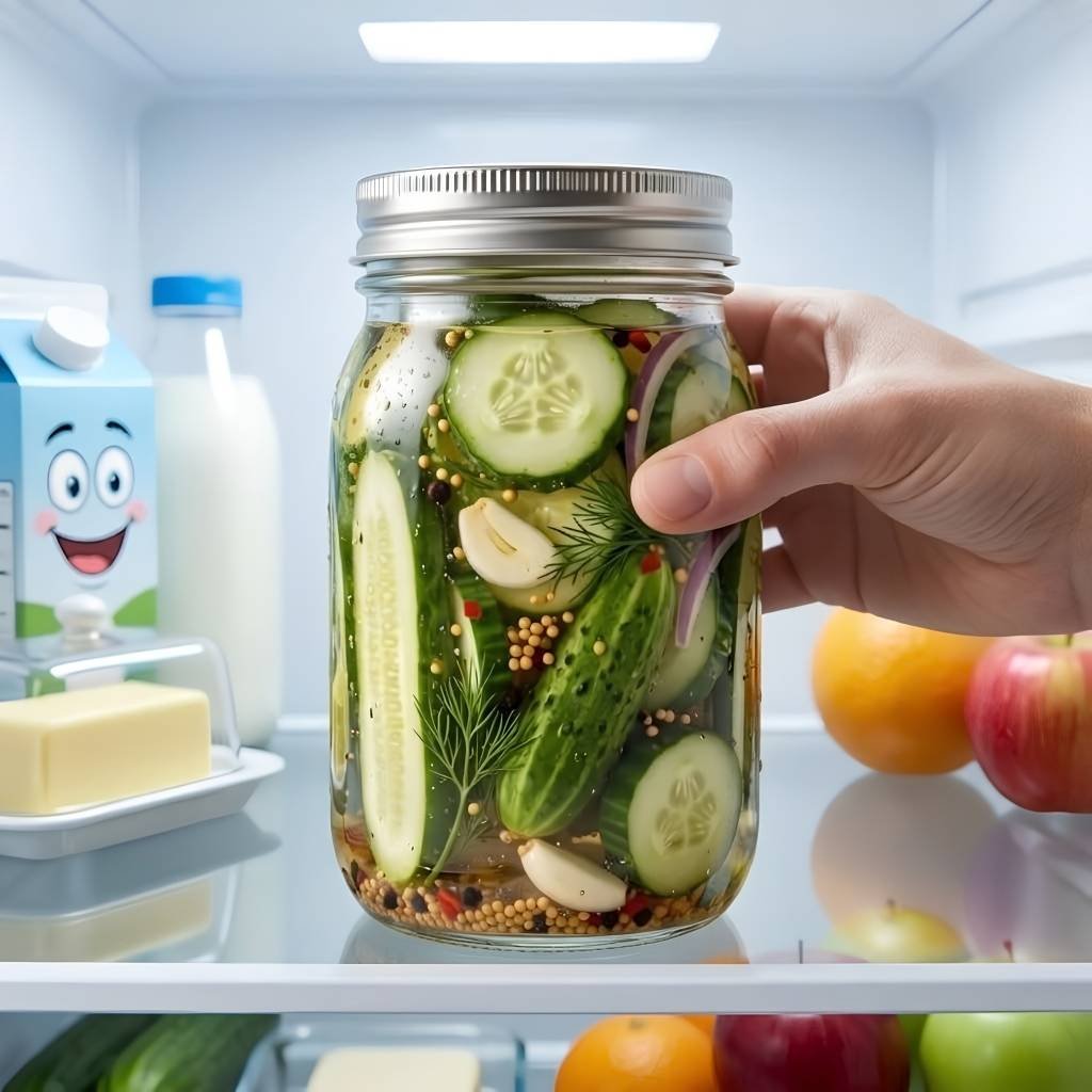 Chill and Develop Flavor Seal the jar tightly and place it in the refrigerator.