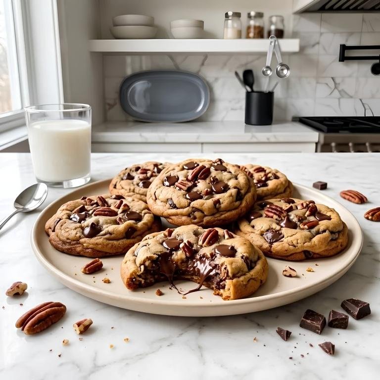 Chocolate Chip Pecan Cookies Recipe The gap between a homemade chocolate chip cookie