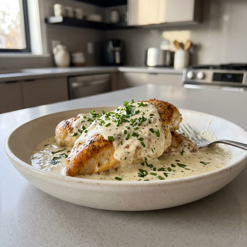 Cheese Creamy Boursin Chicken Recipe