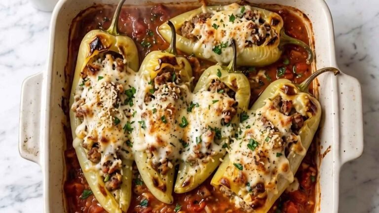 Healthy Stuffed Banana Peppers Recipe Banana peppers make better stuffed peppers than bell peppers do,