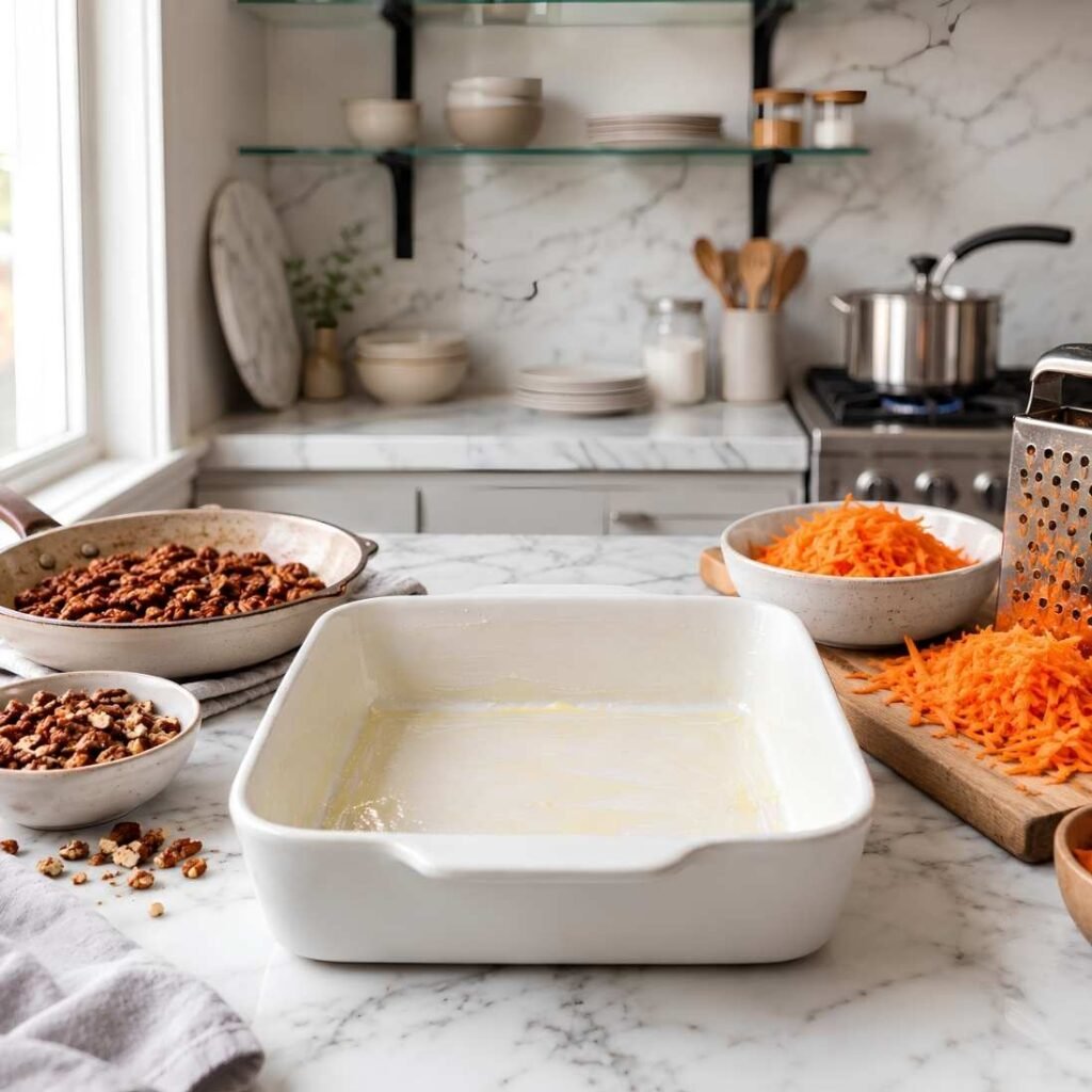 Heat the Oven and Prep. Preheat the oven to 350°F (175°C)