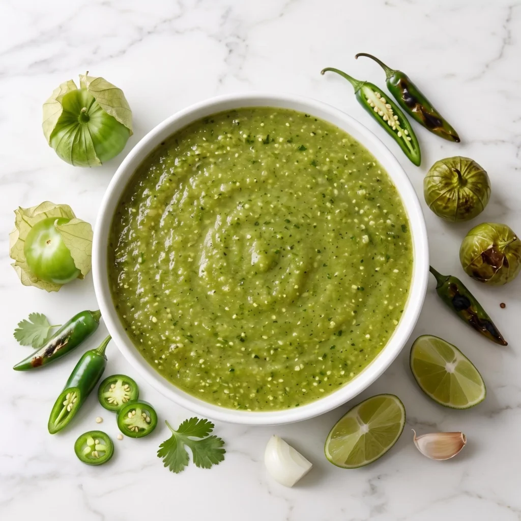 Green Tomatillo Hot Sauce Recipe: