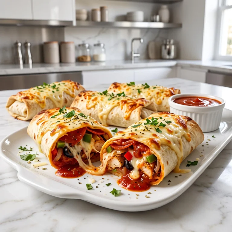 Loaded Baked Pizza Wraps Recipe: Cheesy, Crispy, and Better Than Delivery