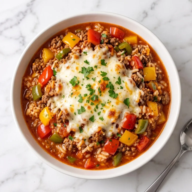 Healthy Unstuffed Peppers Recipe: Hearty, Comforting