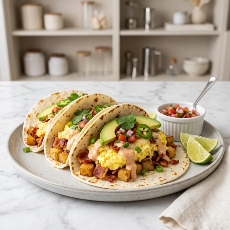 Healthy Breakfast Tacos Recipe