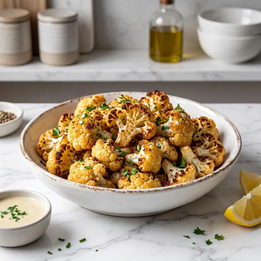 Crispy Roasted Cauliflower Recipes Oven Recipe