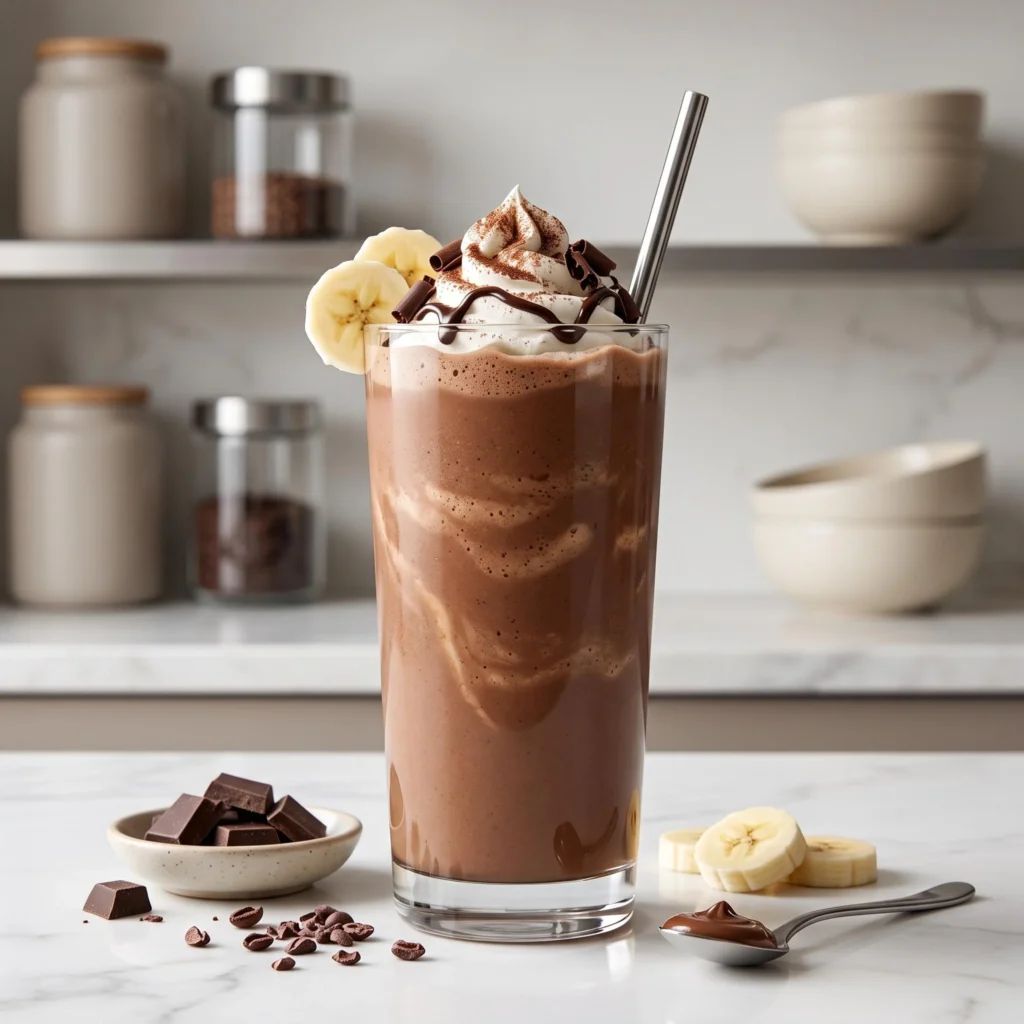 Healthy Chocolate Banana Smoothie Recipe