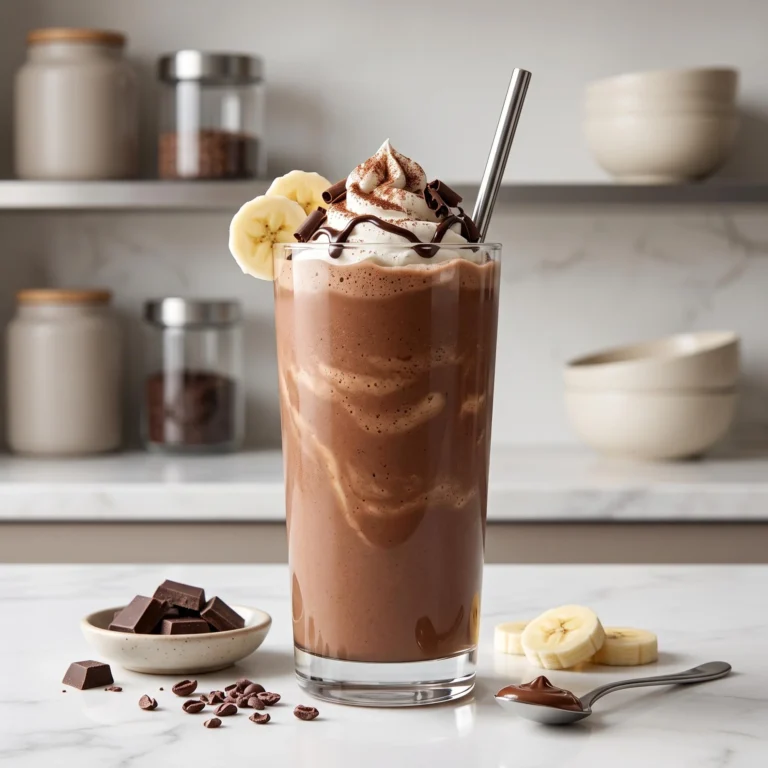 Healthy Chocolate Banana Smoothie Recipe