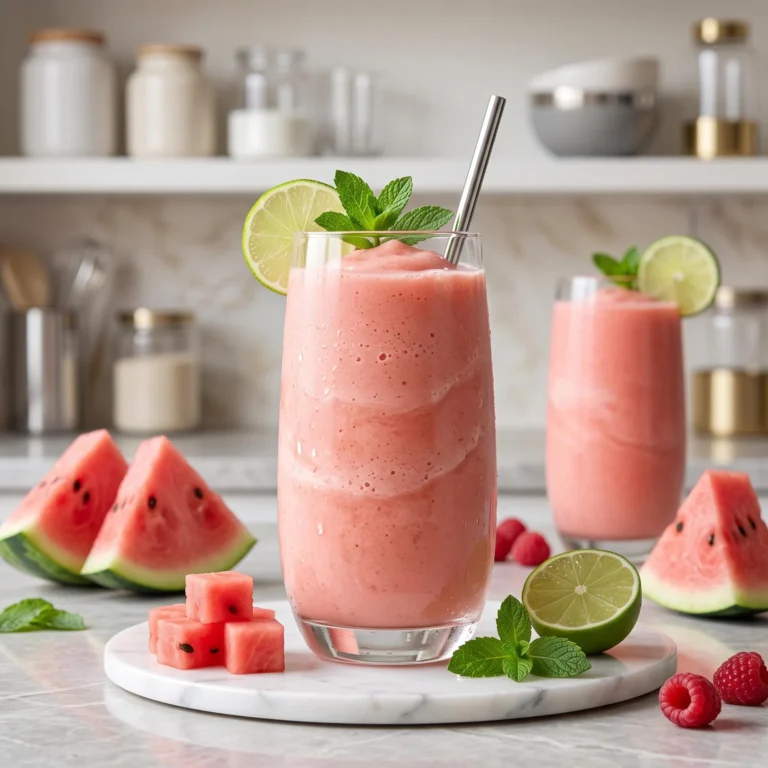 Easy Healthy Watermelon Smoothie Recipe