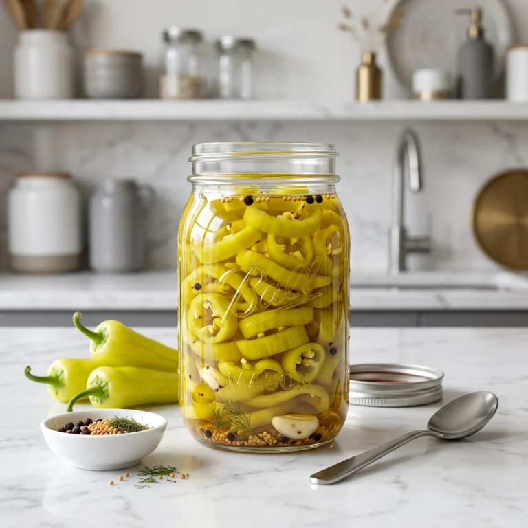 Easy Banana Pepper Canning Recipe
