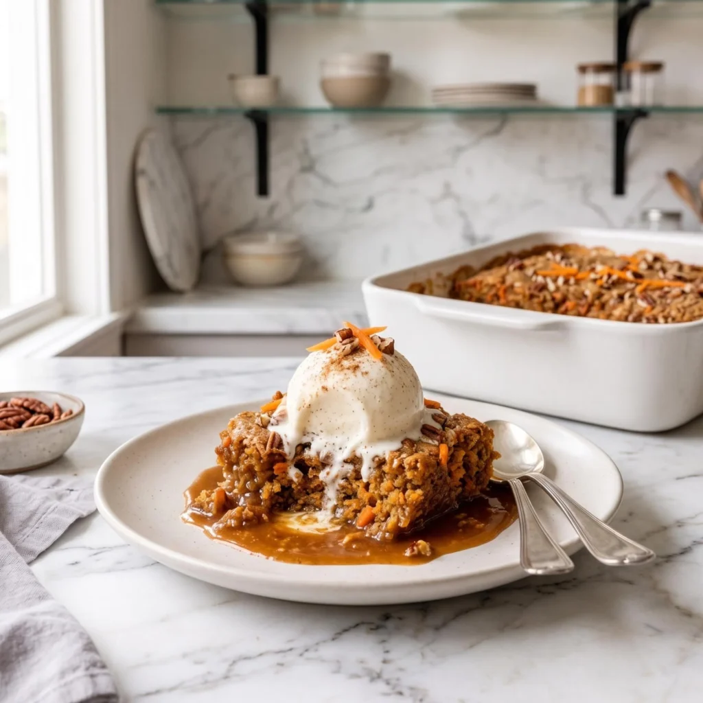 Carrot Cake Cobbler Recipe