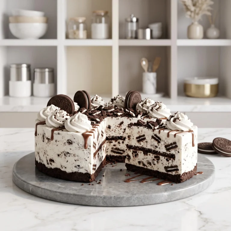 Cookies and Cream Ice Cream Cake Recipe