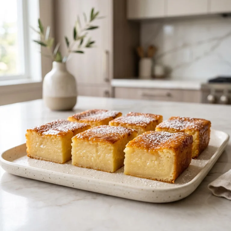 Easy Hawaiian Butter Mochi Recipe: Chewy, Buttery, and Irresistibly Sweet