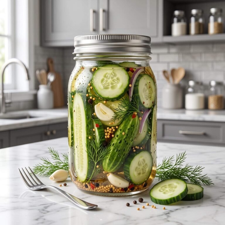 Easy Refrigerator Pickle Recipe: Better Than Store-Bought