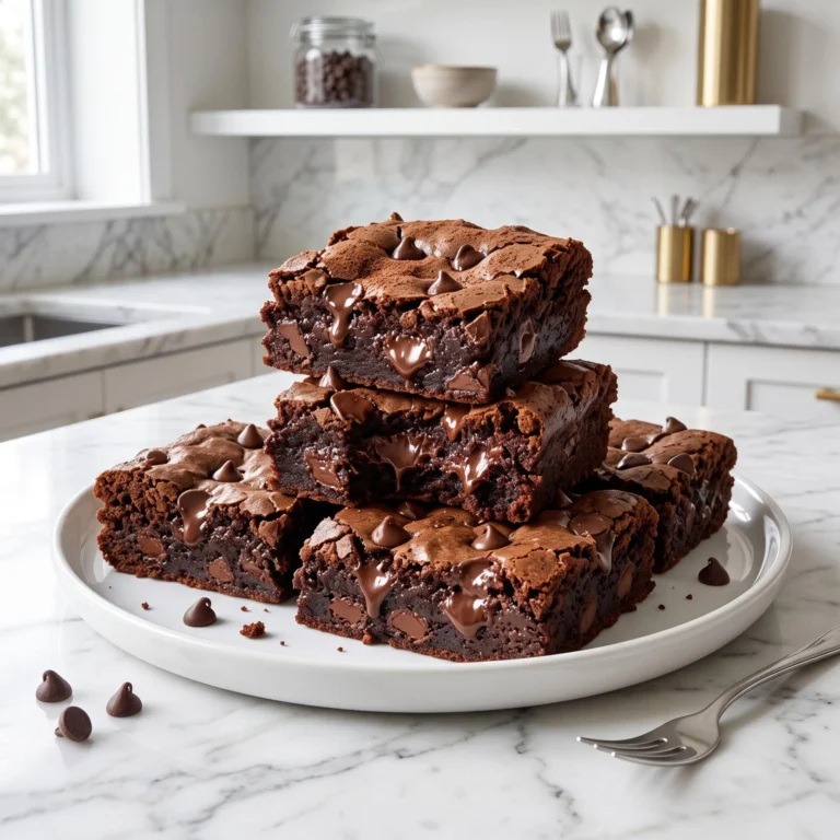 Chocolate Chip Brownies Recipe: Fudgy, Rich, and Better Than Boxed