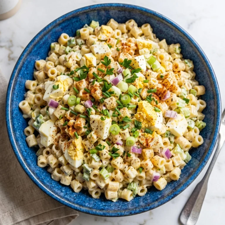 Deviled Egg Pasta Salad Recipe