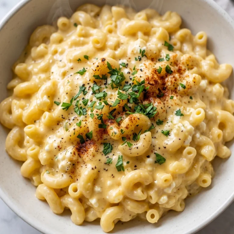 Easy High Protein Cottage Cheese Mac and Cheese Recipe