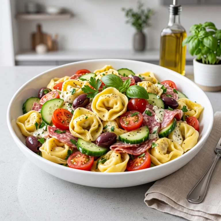 Italian Tortellini Pasta Salad Recipe: Zesty, Colorful, and Better Than Deli-Bought