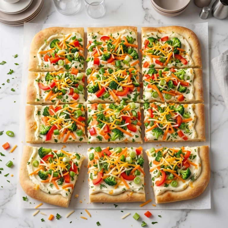 Veggie Pizza Recipe Crescent Rolls: Perfect for Parties