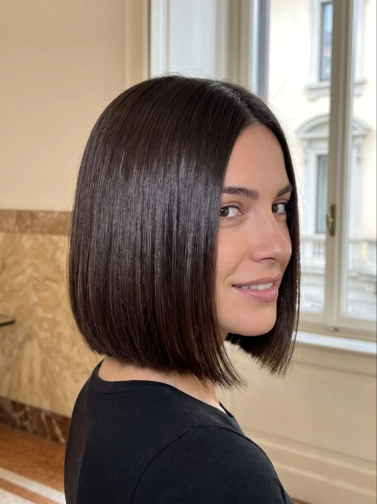 Classic Sleek Italian Bob